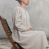 Women's tunic made of natural fabric. Women's hemp dress.